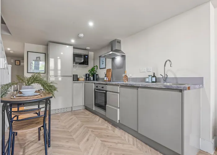 公寓 Stylish Flat In With Mezzanine Sleeps 4 By Purestay