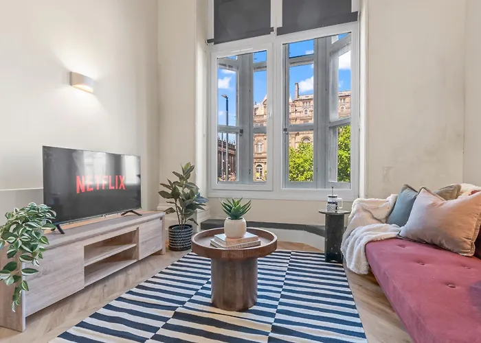 Stylish Flat In With Mezzanine Sleeps 4 By Purestay Апартаменти